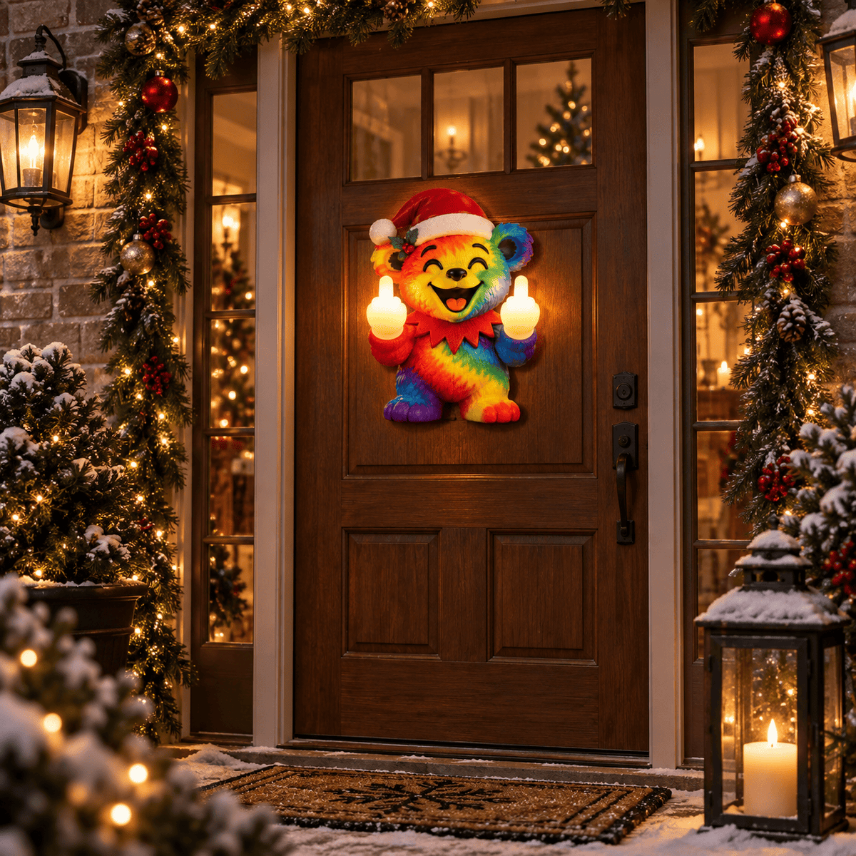GRFD Premium Christmas Middle Finger Character Light NTTB