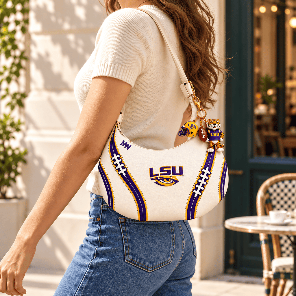 LSU Premium Hobo Bag TMH
