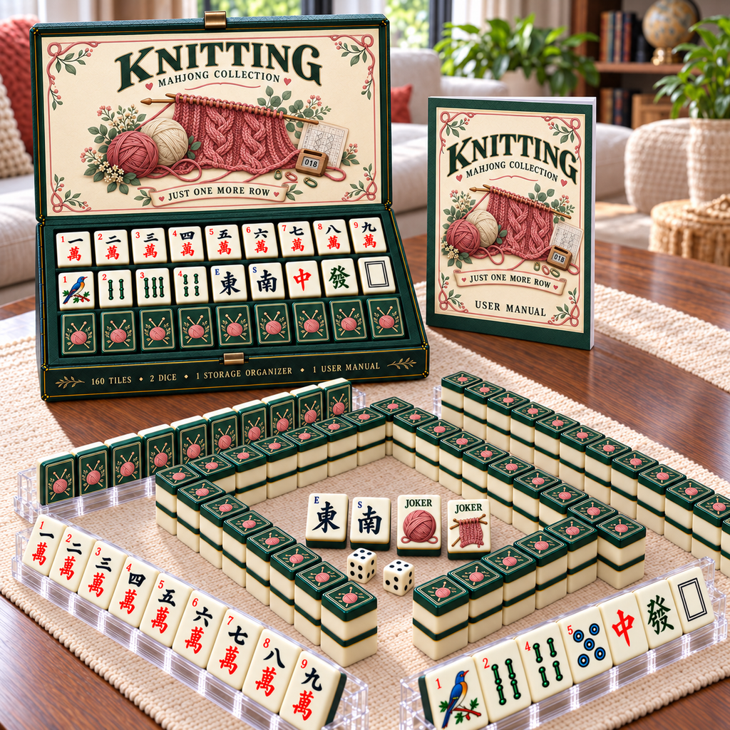 Premium KNT Mahjong Tiles Set TTMH