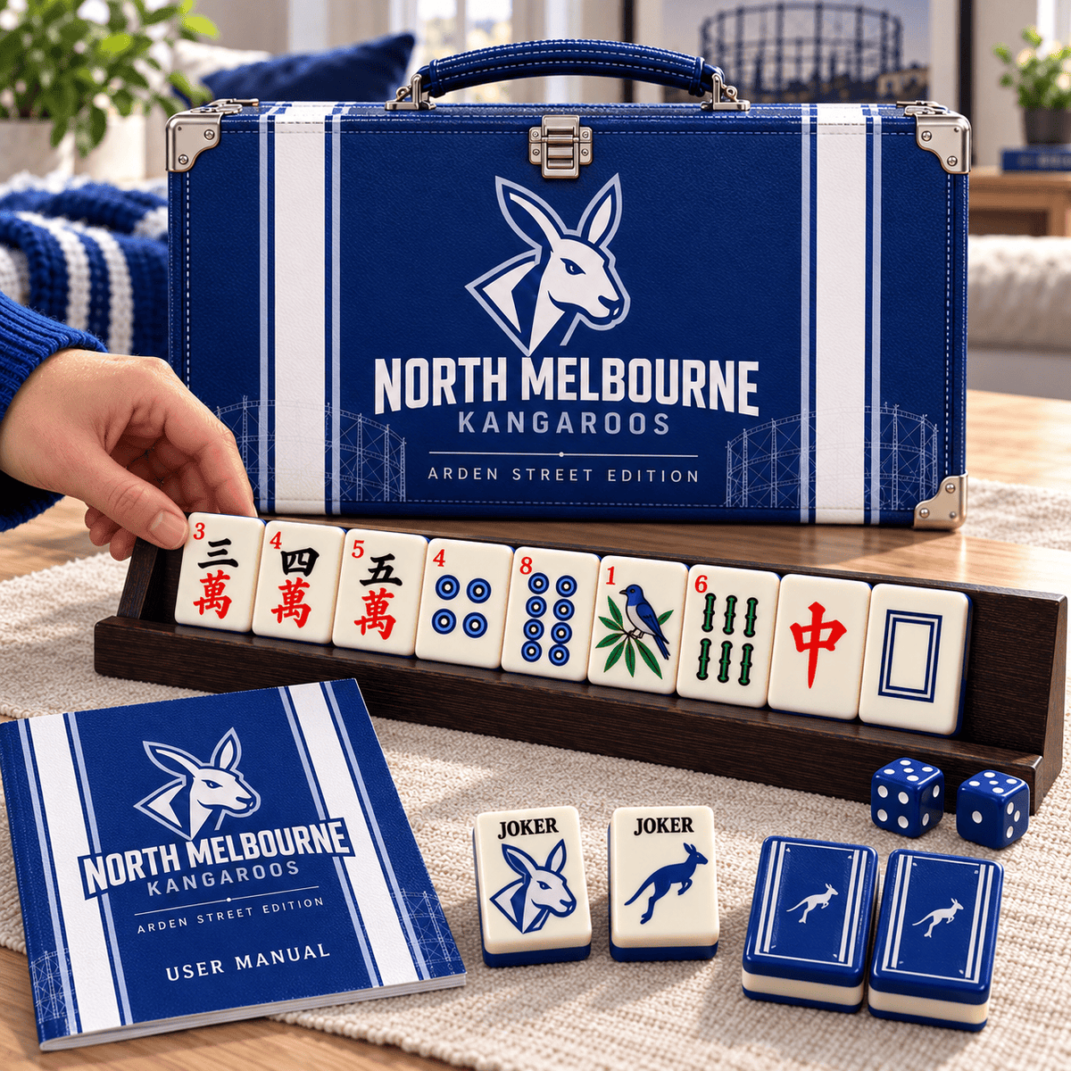 Premium NMKS Mahjong Tiles Set PVNA