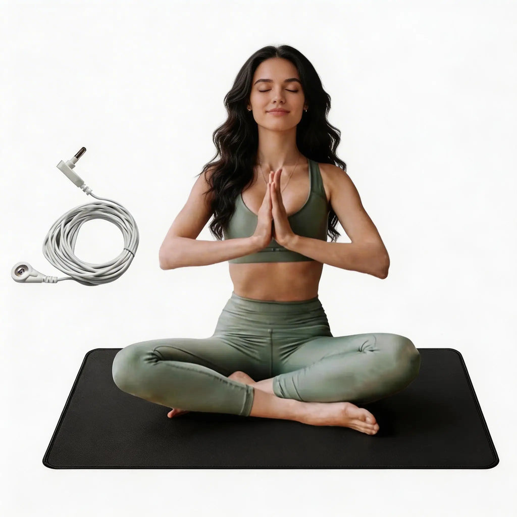 60*40cm Earthing Mat, Grounding Mat, Conductive Leather Yoga Mat, Anti-static,pet mat