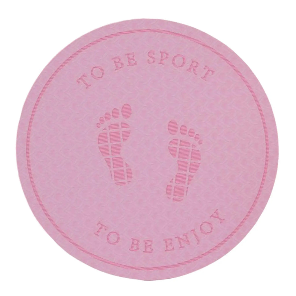TPE Exercise Mat 58cm Shockproof Sound Insulation High Density Anti-Tear Non- Rope Mat Board Mat for Home Exercise Yoga